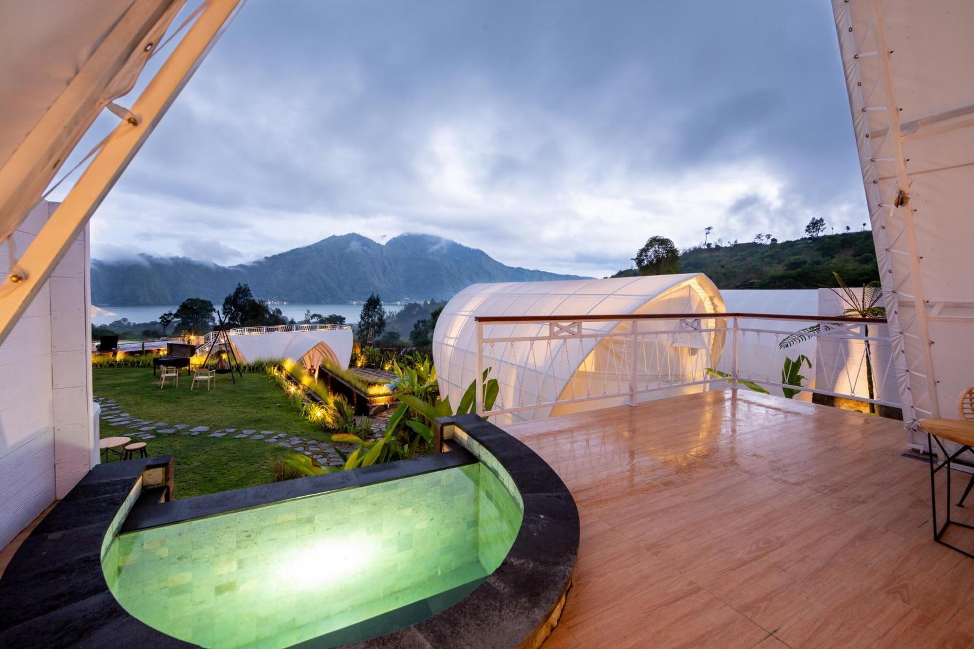 The Dewi Kintamani Luxury Glamping And Natural Hotspring Exterior foto