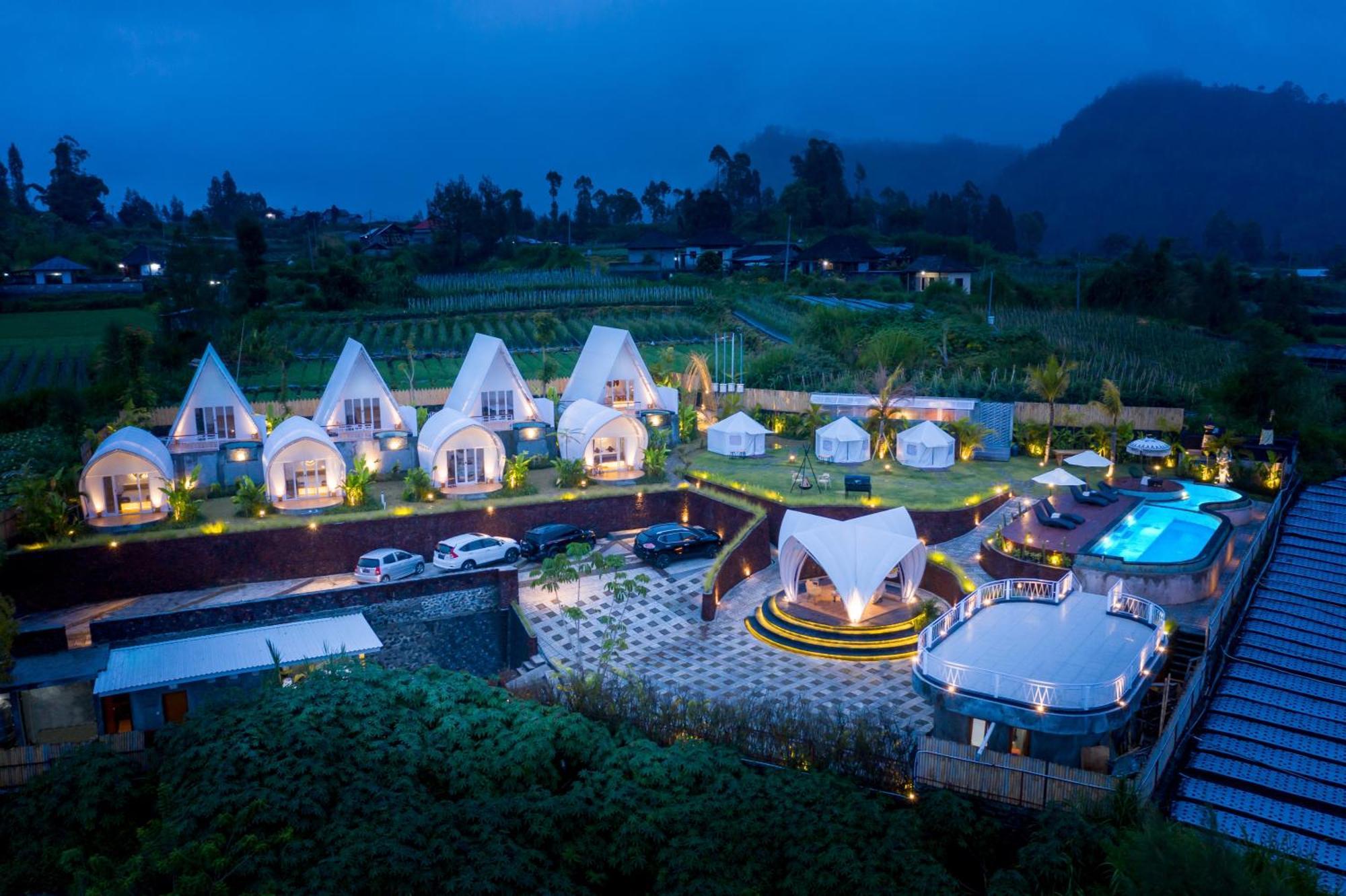 The Dewi Kintamani Luxury Glamping And Natural Hotspring Exterior foto