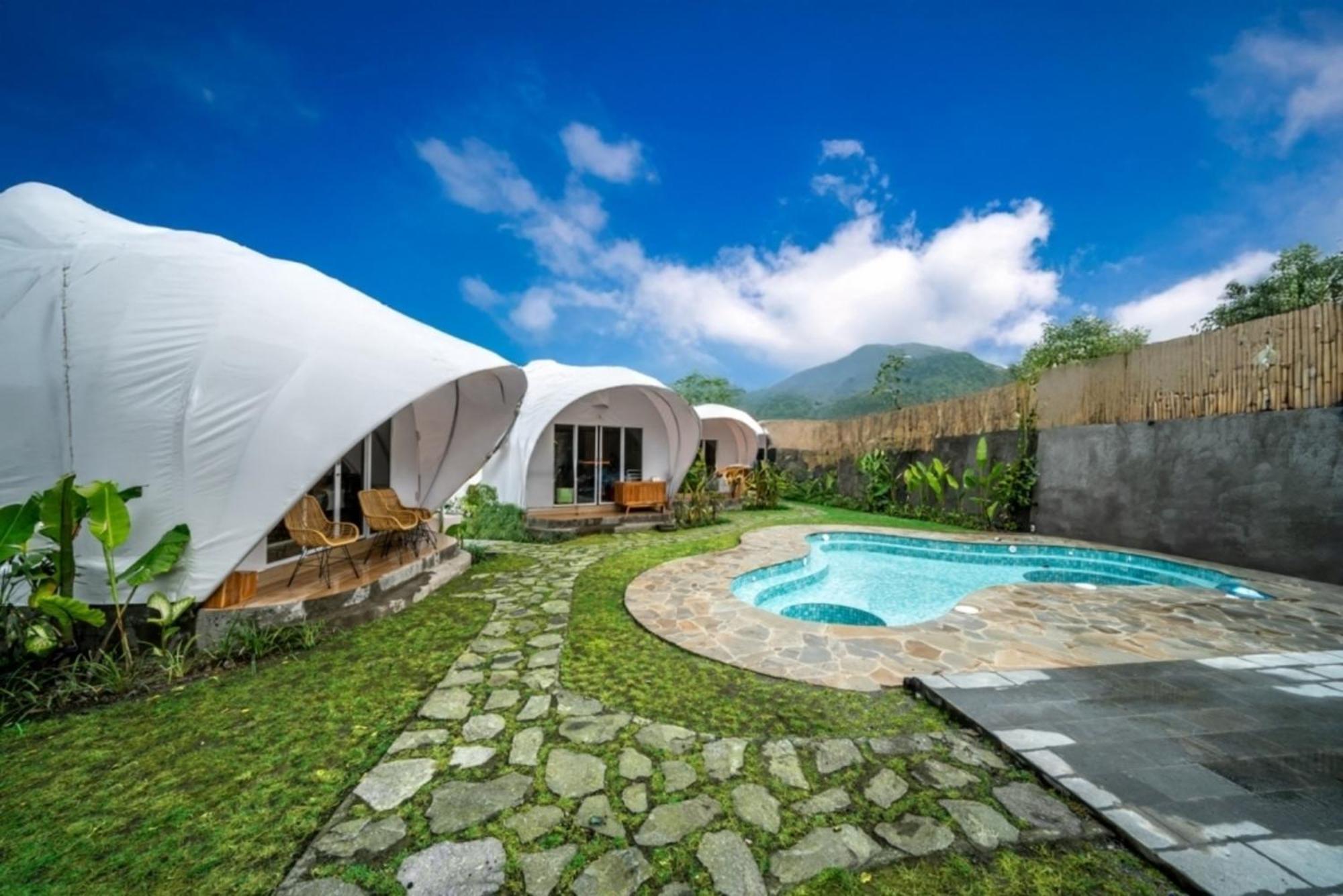 The Dewi Kintamani Luxury Glamping And Natural Hotspring Exterior foto